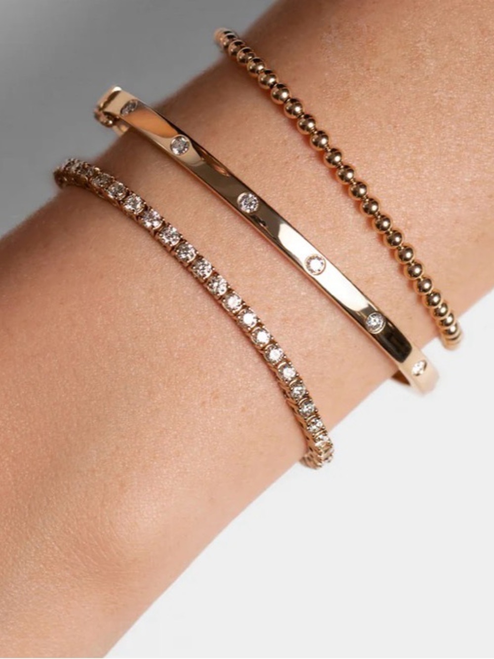 Ring Concierge Diamond Inlay Bangle - Picture 4 of 11